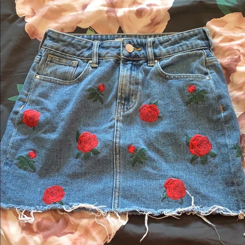 Pacsun Jean Skirt